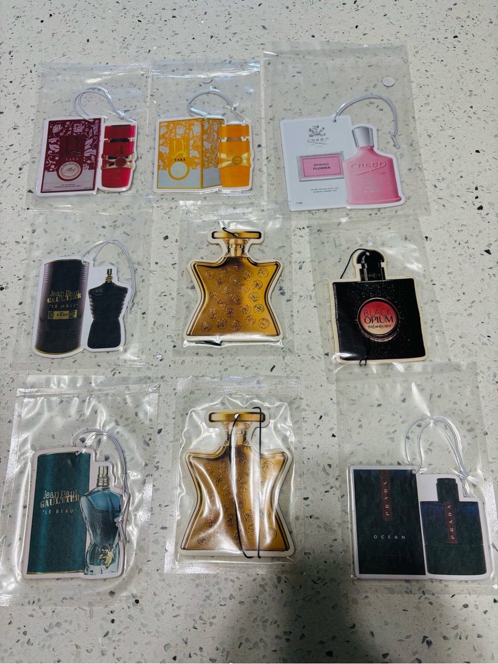 Assorted Fragrance Bottle Air Freshener Packs New